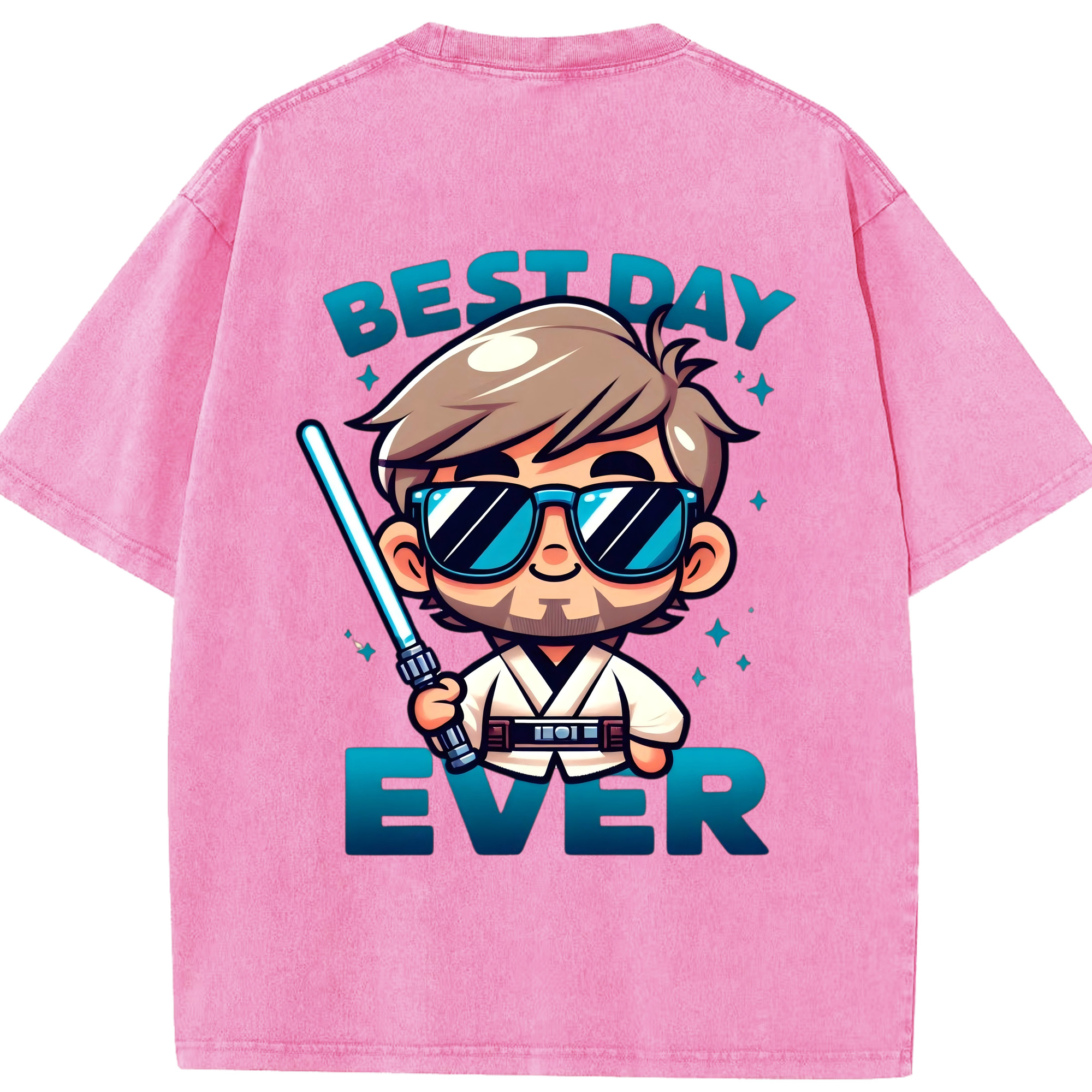 （画像用） スター・ウォーズ Star Wars 綿100% ヴィンテージ風 半袖Tシャツ（背面プリント）